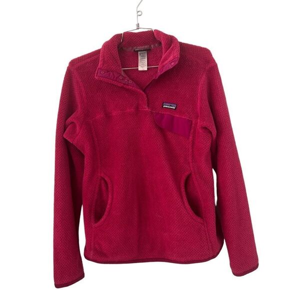 Patagonia Re-tool Snap T Fleece pullover womens small - Picture 1 of 4
